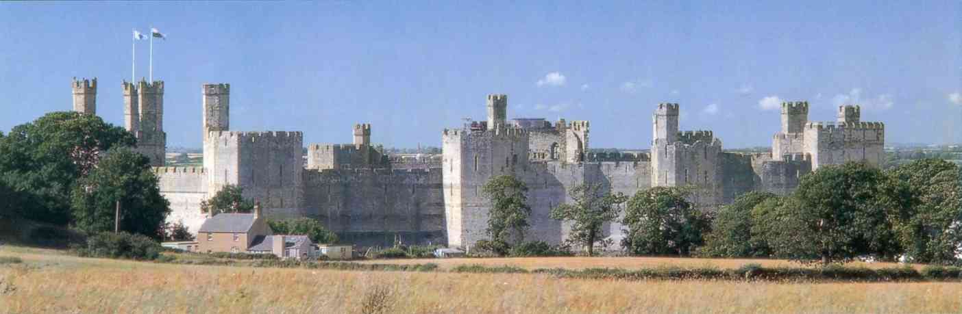 A picture of Caernarfon Castle